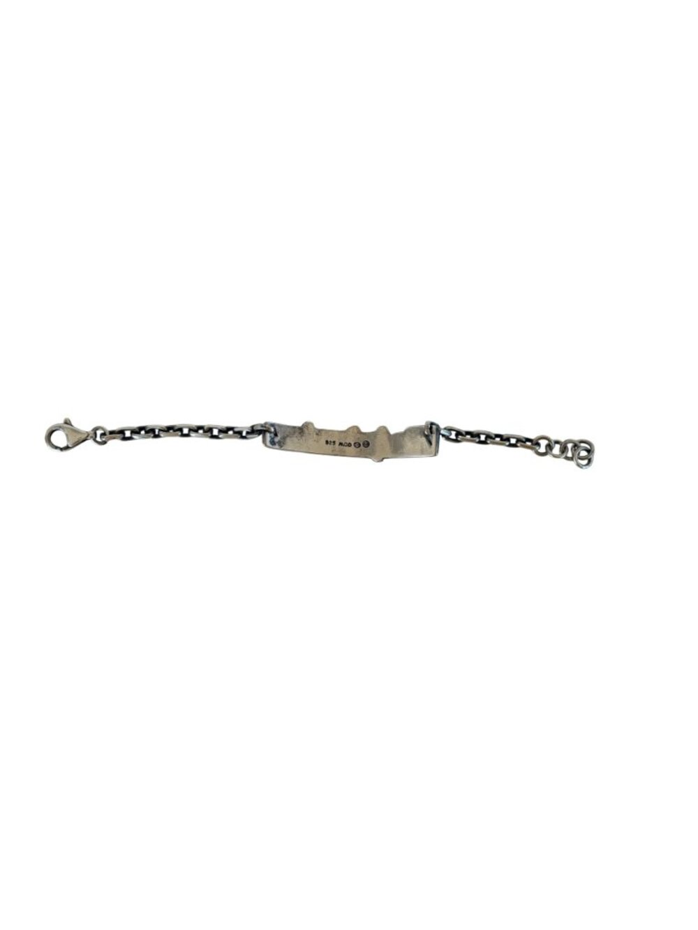 Vintage Harley-Davidson Name 925 Sterling Silver Logo Chain Bracelet 19g - Picture 5 of 7